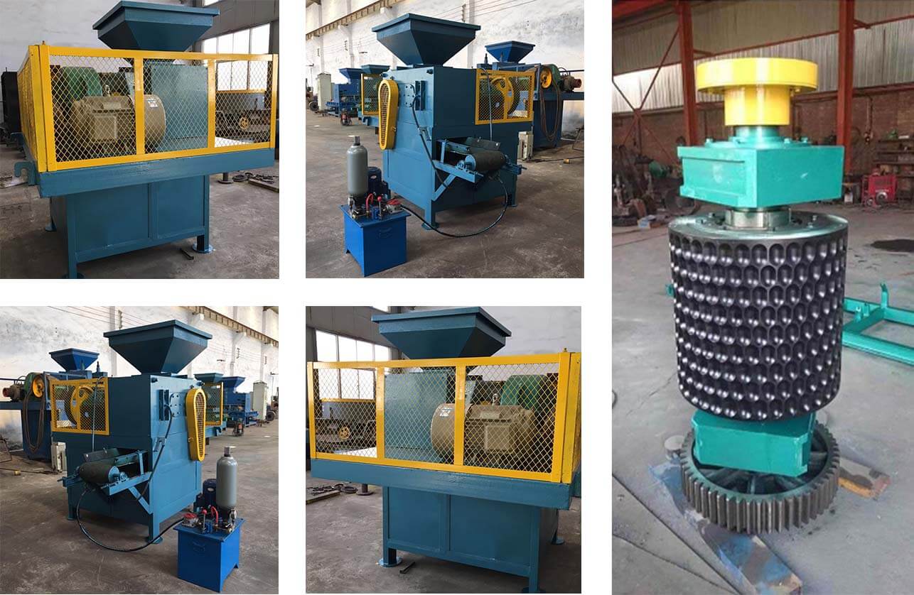 5t charcoal powder briquette production line