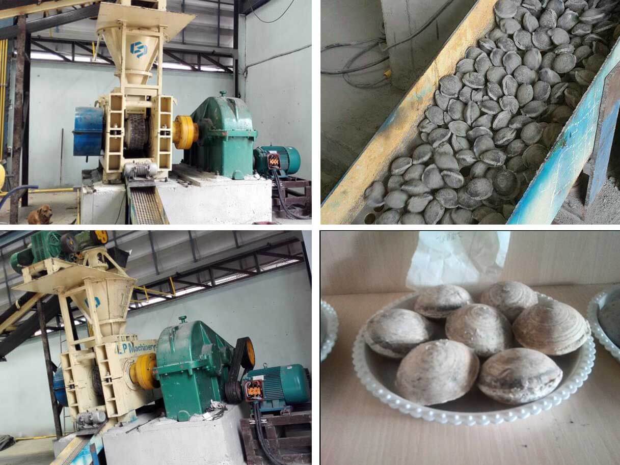 EP aluminum dust briquette machine